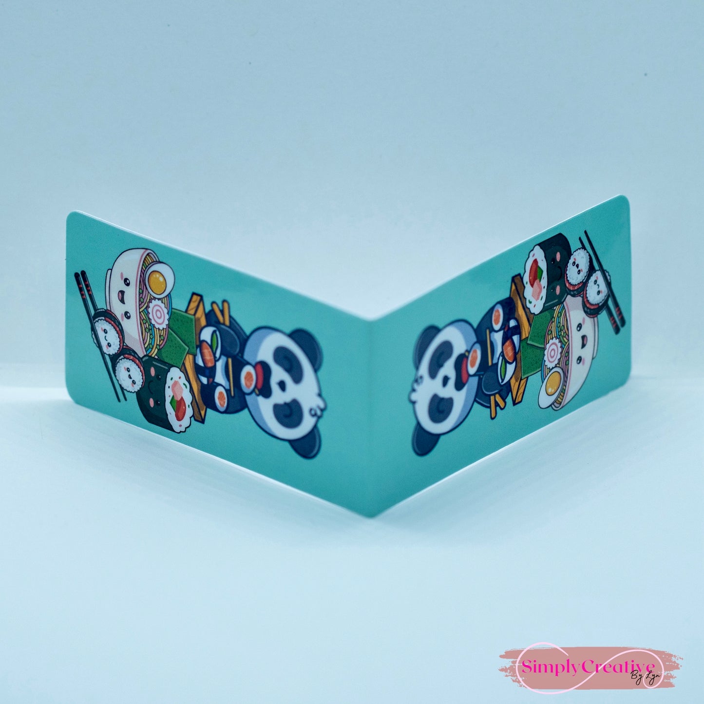 Panda Soup magnetic bookmark