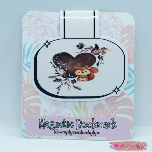 Squirrel magnetic bookmark