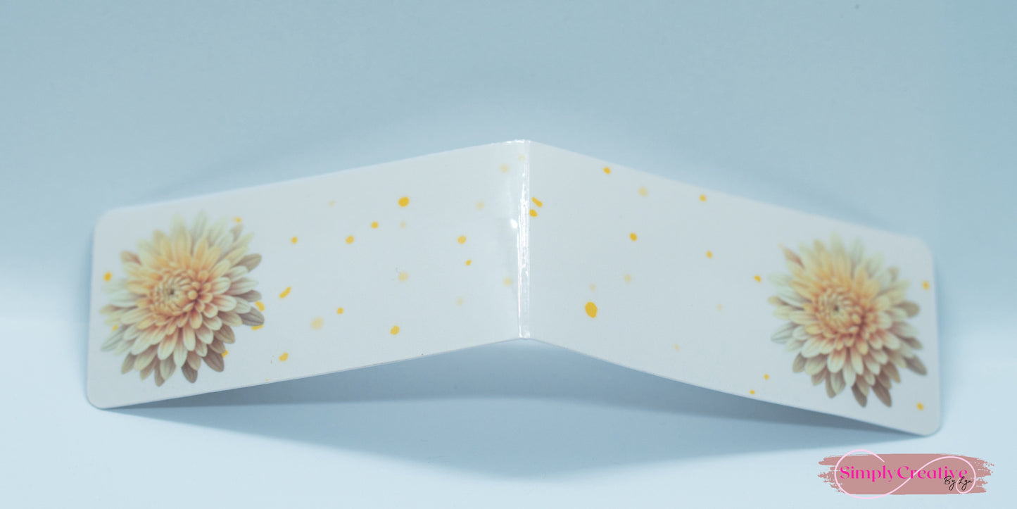 Chrysanthemum magnetic bookmark