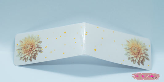 Chrysanthemum magnetic bookmark