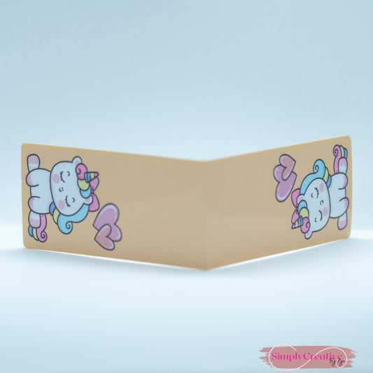 Sweet unicorn magnetic bookmark